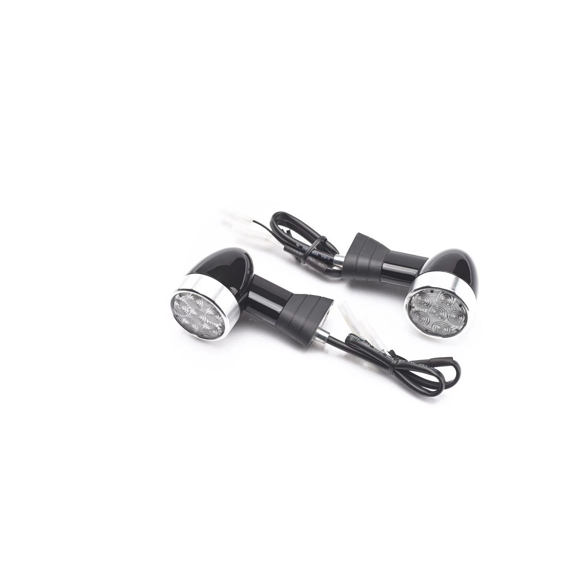 Triumph Led Knipperlichtset Kort Voor Bobber (Black) - Speedmaster 2 Triumph Led Knipperlichtset Kort Voor Bobber (Black) - Speedmaster
