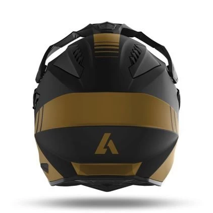 Airoh Commander Gold Motorhelm 5 Airoh Commander Gold Motorhelm - Afbeelding 3