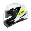 Schuberth C5 Eclipse Motorhelm -Kortingswinkel Voor Motoruitrusting c5 eclipse wit geel detail 4 18eb
