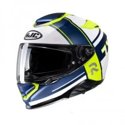 HJC RPHA 71 Zecha Motorhelm -Kortingswinkel Voor Motoruitrusting hjc rpha 71 zecha wit blauw fluo 42c0