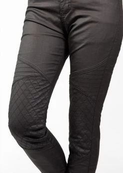 John Doe Betty Biker Jeggings Zwart Motorbroek 12 John Doe Betty Biker Jeggings Zwart Motorbroek -Kortingswinkel Voor Motoruitrusting john doe betty biker jeggings black jdj4009 knie 47e6