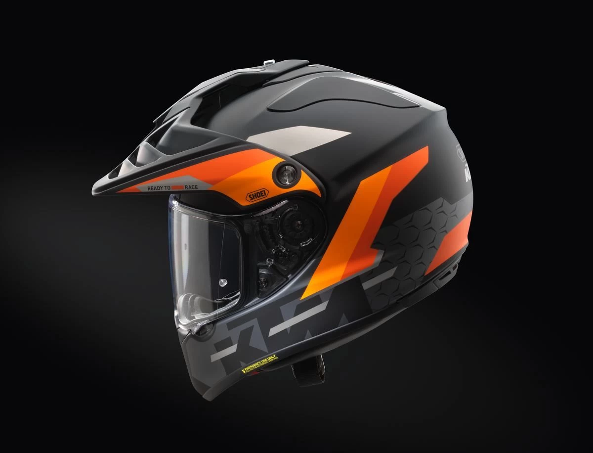 KTM Shoei Hornet ADV Motorhelm 4 KTM Shoei Hornet ADV Motorhelm - Afbeelding 2