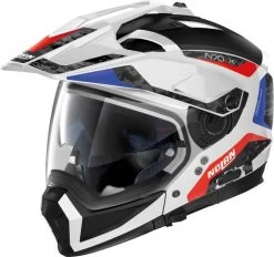 Nolan N70-2 X Torpedo Motorhelm -Kortingswinkel Voor Motoruitrusting nolan n70 2 x torpedo wit blauw rood 314e