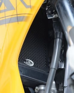 R&G RAD0163BK Radiateurbeschermer Zwart Honda Transalp 08 -Kortingswinkel Voor Motoruitrusting rad0163bk b be7b