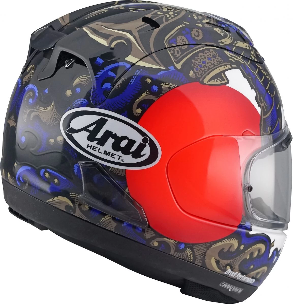 Arai RX-7V Evo Samurai Motorhelm 3 Arai RX-7V Evo Samurai Motorhelm - Afbeelding 2