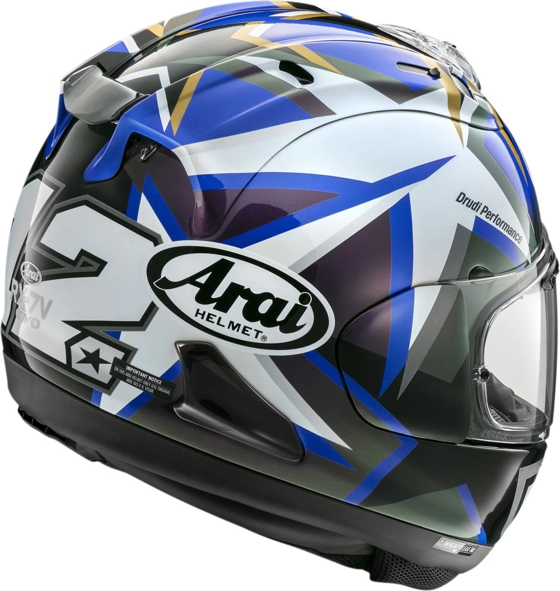Arai RX-7V Evo Maverick Star Motorhelm 4 Arai RX-7V Evo Maverick Star Motorhelm - Afbeelding 2