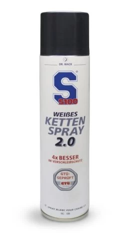S100 Kettingspray Wit 400ml