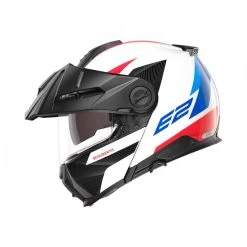 Schuberth E2 Defender Motorhelm -Kortingswinkel Voor Motoruitrusting schuberth e2 defender wit rood blauw 2 d6f8