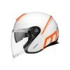 Schuberth M1 Pro Strike Motorhelm -Kortingswinkel Voor Motoruitrusting schuberth m1 pro strike wit oranje 2 022f