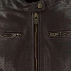 Segura Lady Stripe Perfo Motorjas -Kortingswinkel Voor Motoruitrusting segura lady stripe perfo bruin beige 3 f777