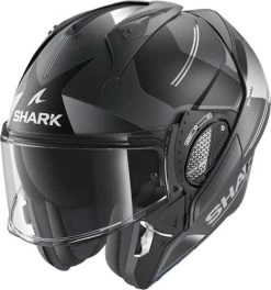 Shark Evo GT Tekline Motorhelm -Kortingswinkel Voor Motoruitrusting shark evo gt tekline zwart grijs 2 f743