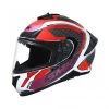 SMK Typhoon RD1 Motorhelm -Kortingswinkel Voor Motoruitrusting smk typhoon rd1 rood paar grijs wit a873