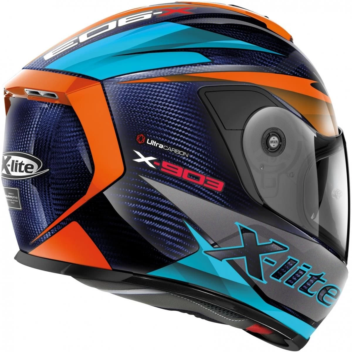X-Lite X-903 Ultra Carbon Nobiles Motorhelm 4 X-Lite X-903 Ultra Carbon Nobiles Motorhelm - Afbeelding 2